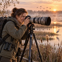 Mejores cámaras para fotografía de aves